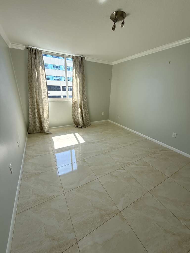 Bedroom before rental property styling transformation