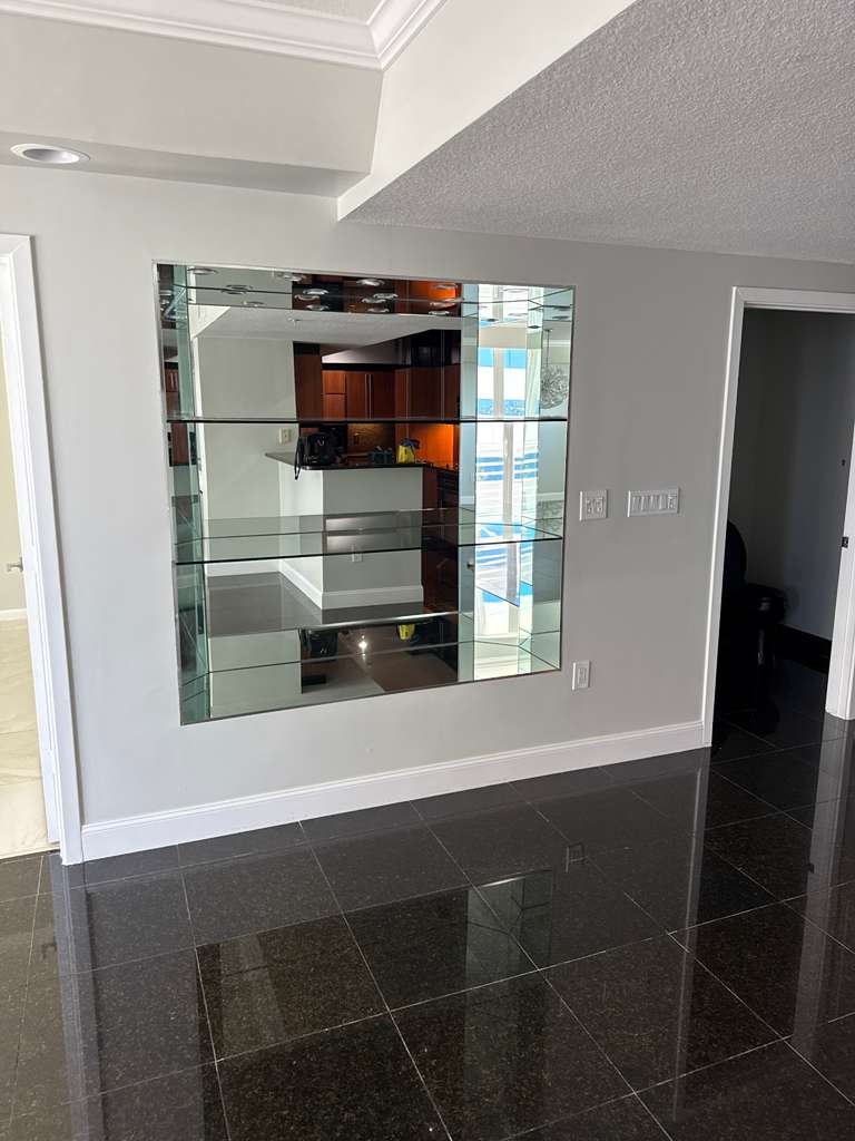 Interior decor before rental property styling transformation